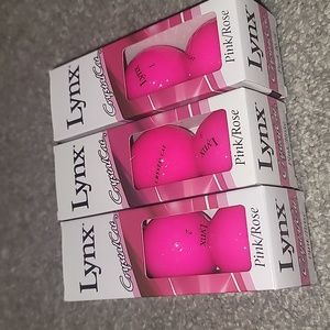 Lynx Hot Pink Golf Balls - 3 Sets of 3 Balls